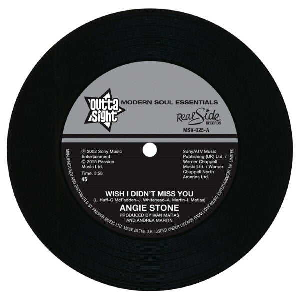 Angie Stone - Wish I didn't miss you (7inch single-NEW)