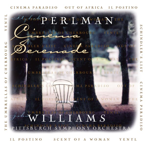 John Williams, Itzhak Perlman - Cinema Serenade (Coloured-NEW)