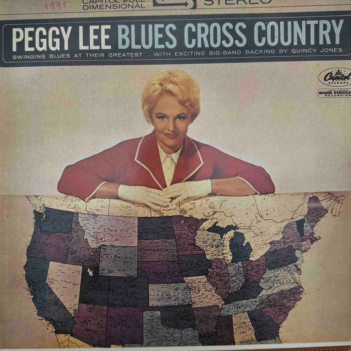 Peggy Lee - Blues cross country (Near Mint)