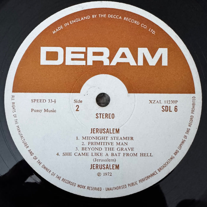Jerusalem - Jerusalem (UK-Decca Pressing-Gatefold)