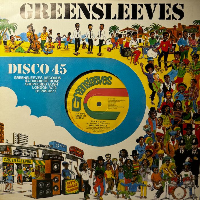 Wailing Souls - They Don't Know Jah / Sticky Stay (12inch-Near Mint)