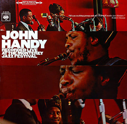 John Handy - Recorded Live At The Monterey Jazz Festival