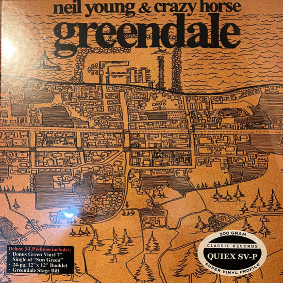 Neil Young & Crazy Horse - Greendale (3LP Deluxe Edition Box Set-Mint)