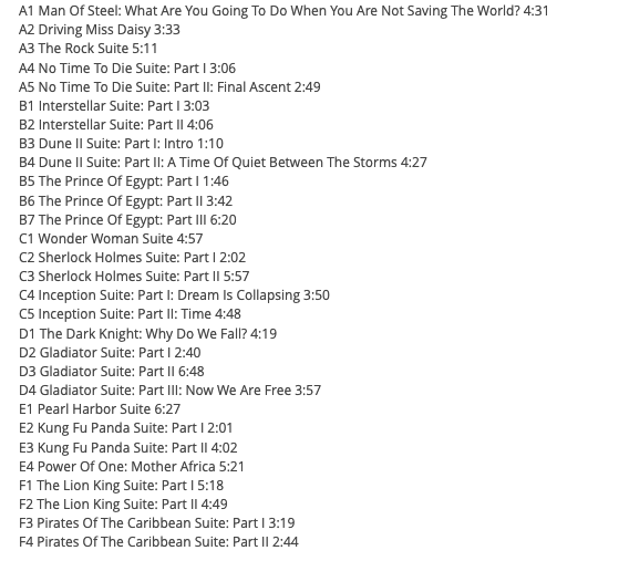 Hans Zimmer - The world of Hans Zimmer - Part II (3LP-NEW)