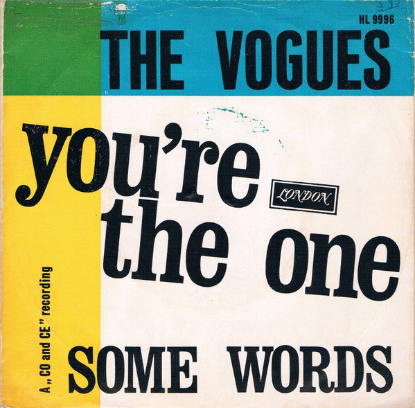 The Vogues - You're The One (7inch single)