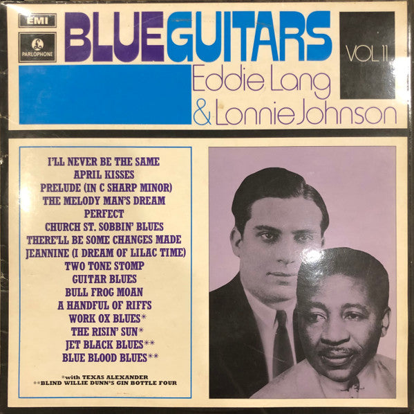 Eddie Lang & Lonnie Johnson - Blue Guitars