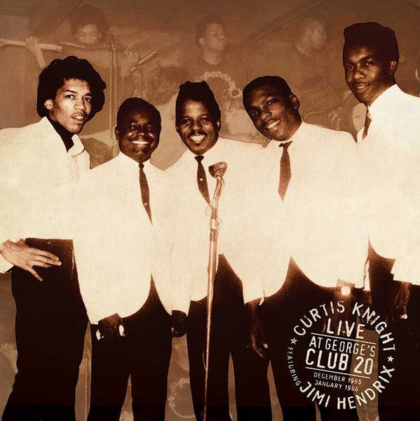 Curtis Knight feat. Jimi Hendrix - Live at George's Club 20 (2LP-Near Mint)