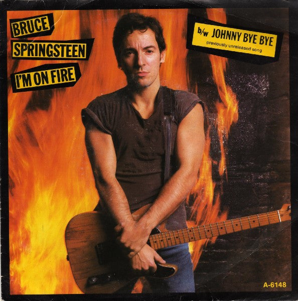 Bruce Springsteen - I'm on fire (7inch single)