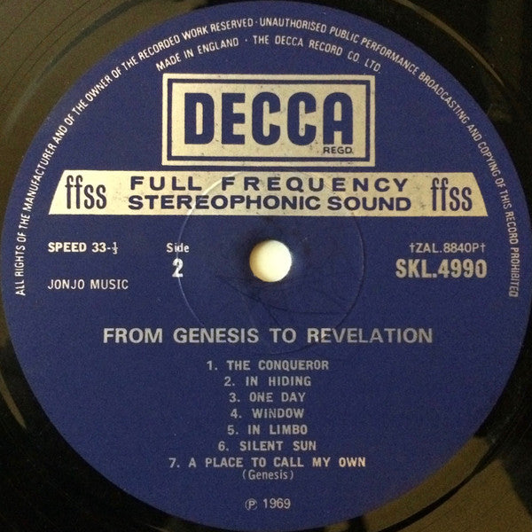Genesis - From Genesis to revelation