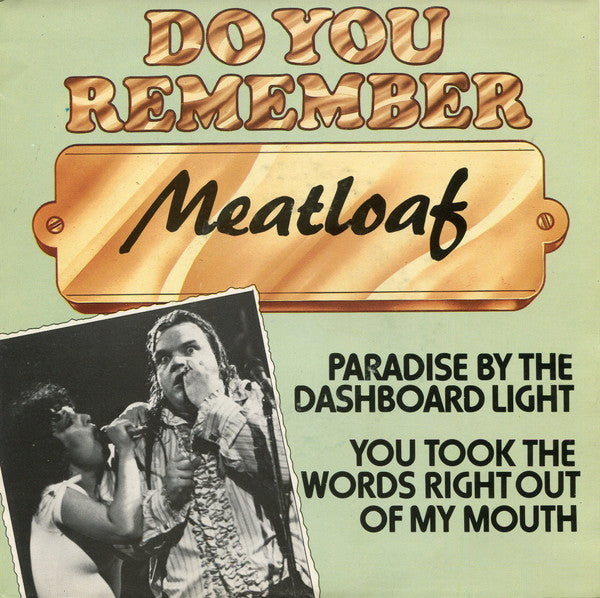 Meat Loaf - Paradise by the dashboard light (7inch)