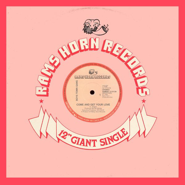 Boys Town Gang - Come and get your love (white vinyl-12inch)