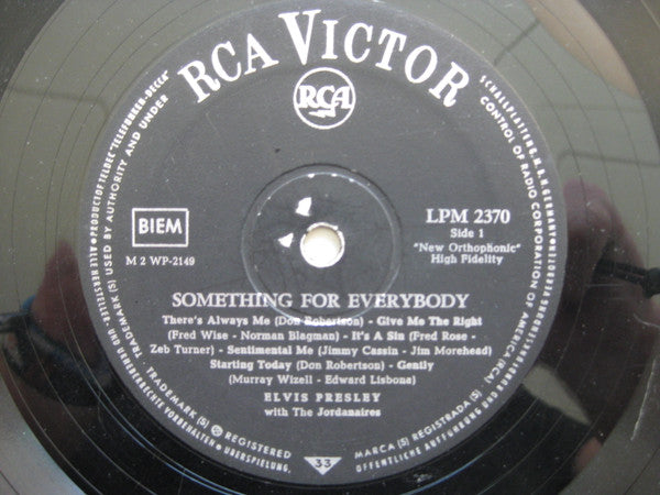 Elvis Presley - Something for everybody