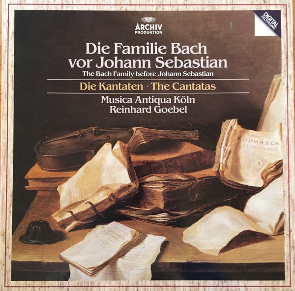 Musica Antiqua Köln, Reinhard Goebel - Die Kantaten (2LP Box-Mint)