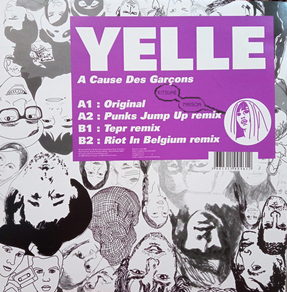 Yelle - A cause des garçons (12inch maxi)