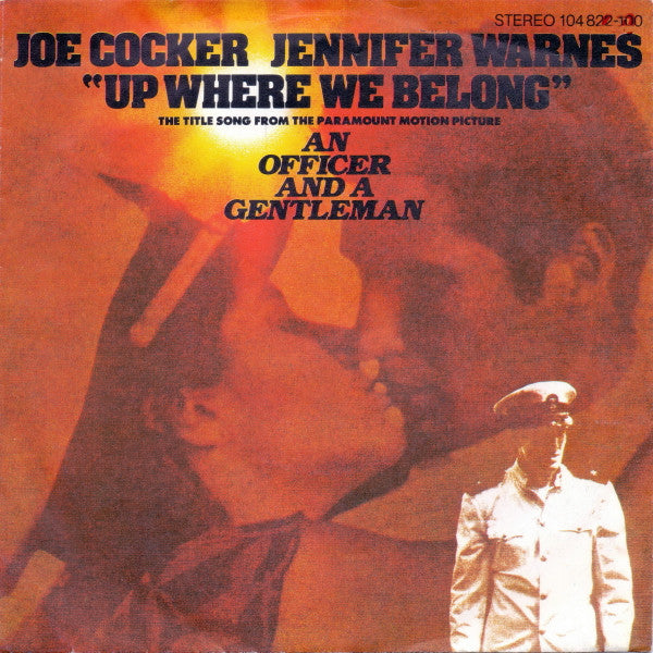 Joe Cocker, Jennifer Warnes - Up where we belong (7inch)
