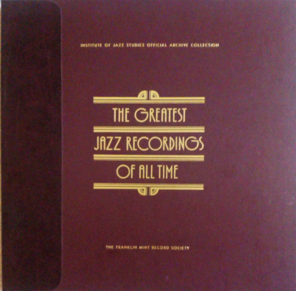 Jazz Masters Of The Sax - Various (4LP box-Near Mint)
