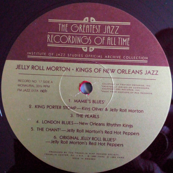 Kings Of New Orleans Jazz - Various (4LP Box-Near Mint)