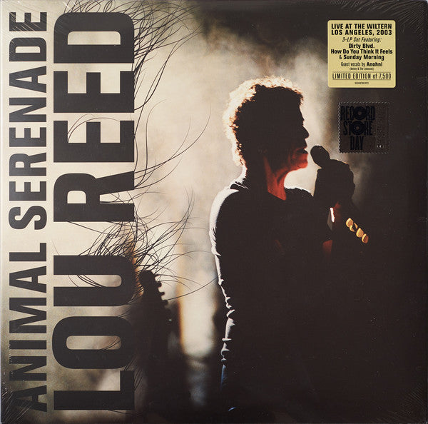 Lou Reed - Animal Serenade (3LP-RSD Ltd Edition-Mint)