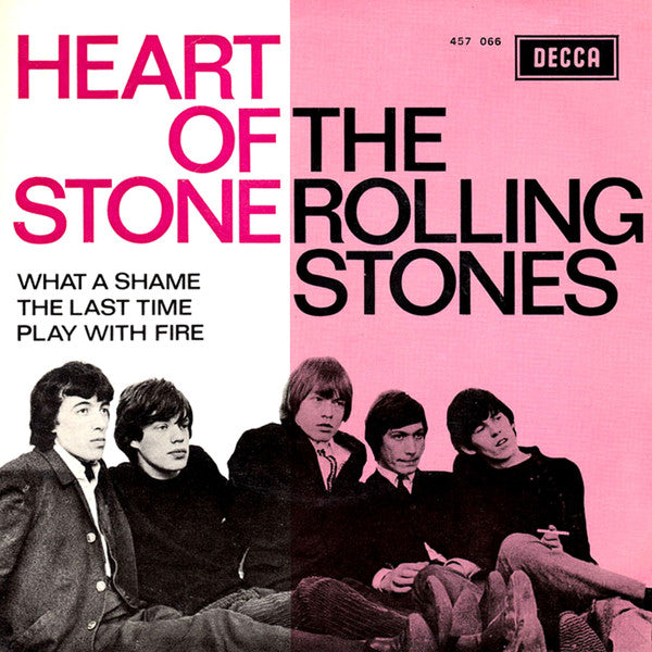 The Rolling Stones - Heart Of Stone (7inch single)