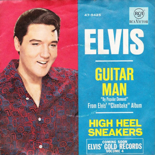 Elvis Presley - Guitar Man (7inch single)