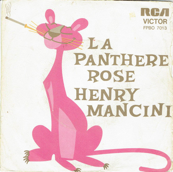 Henry Mancini - La Panthere Rose (7inch single)