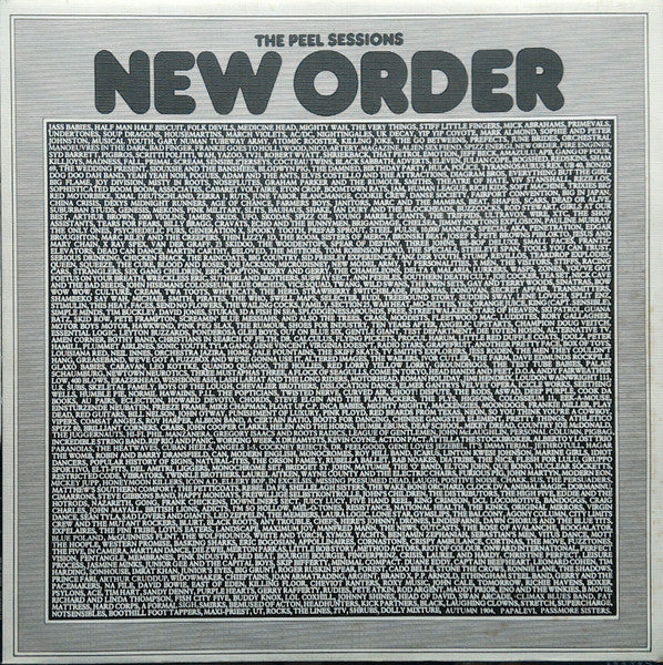 New Order - The Peel Sessions (Near Mint)