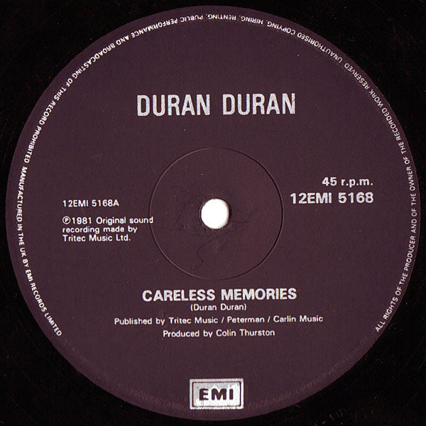 Duran Duran - Careless Memories (12inch)