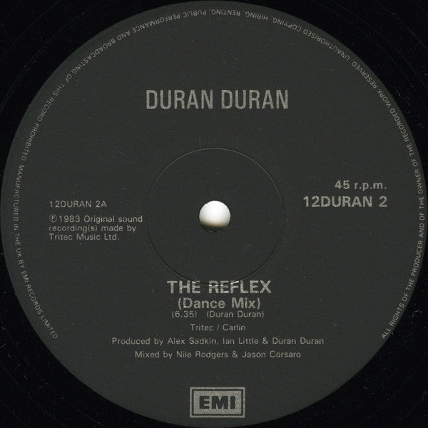 Duran Duran - The Reflex (Dance Mix-12inch)