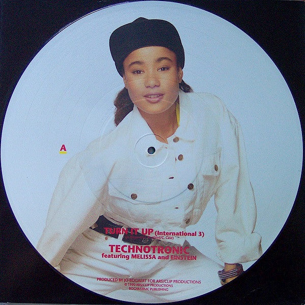 Technotronic featuring Melissa & Einstein - Turn it up (12inch picture disc)