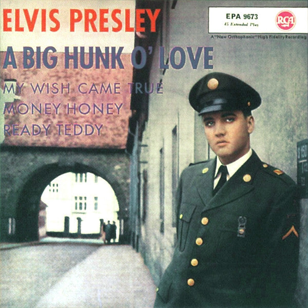 Elvis Presley - A Big Hunk O'Love (7inch single)