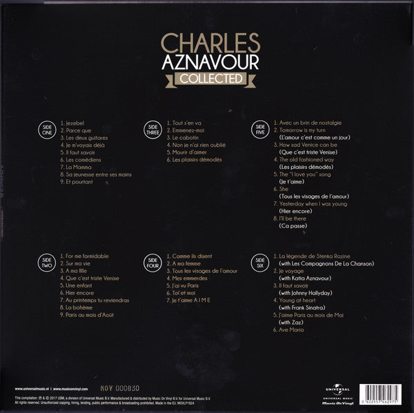 Charles Aznavour - Collected (3LP-Ltd-Mint)