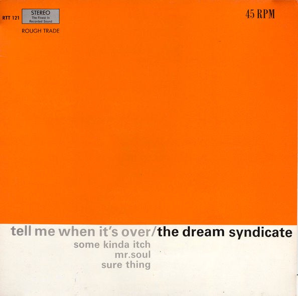 The Dream Syndicate - Tell Me When It's Over (12inch maxi)