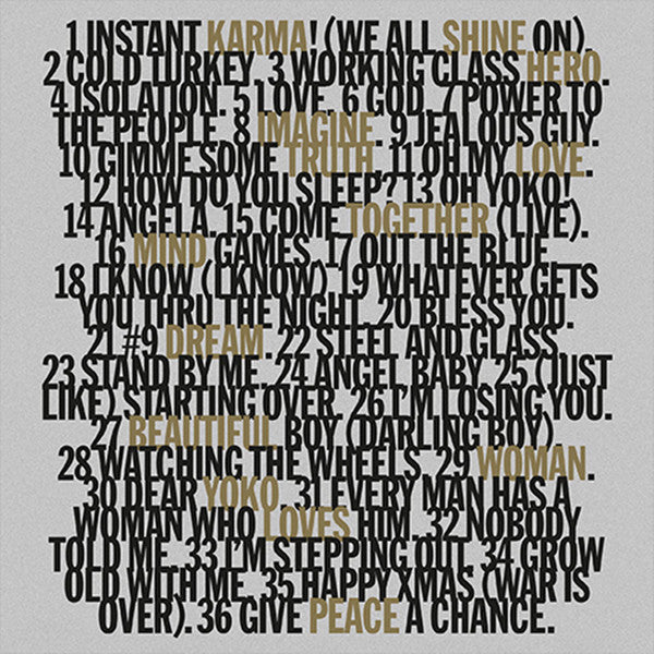 John Lennon - Gimme some truth (4LP box-Ltd edition-Near Mint)