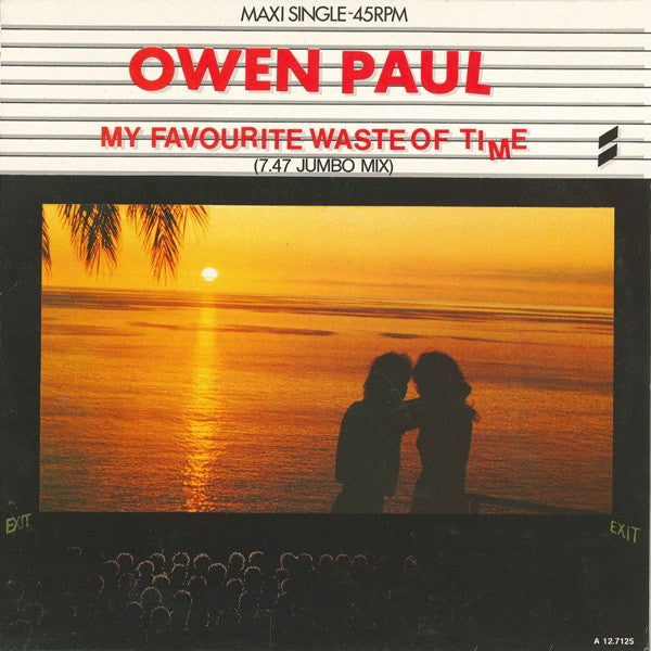 Owen Paul - My favourite wast of time (12inch maxi)