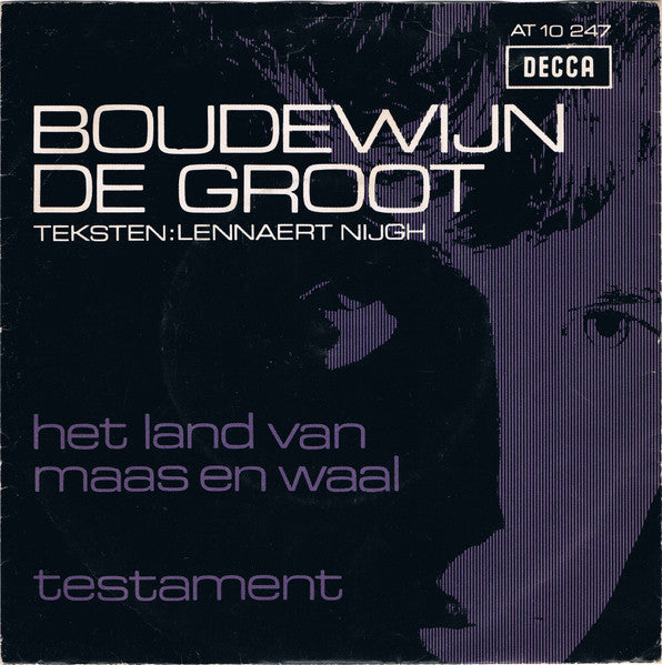 Boudewijn de Groot - Land van Maas en Waal (7inch single)