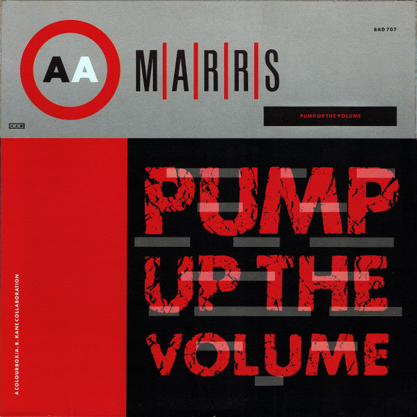 M/A/R/R/S - Pump up the volume (12inch maxi)