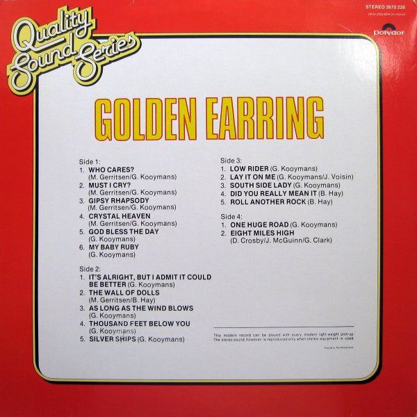Golden Earring - Golden Earring (2LP)