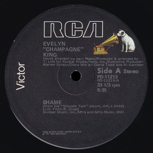 Evelyn "Champagne" King - Shame (12inch maxi)
