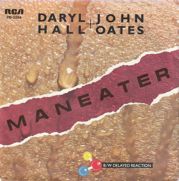 Daryl Hall + John Oates - Maneater (7inch single)