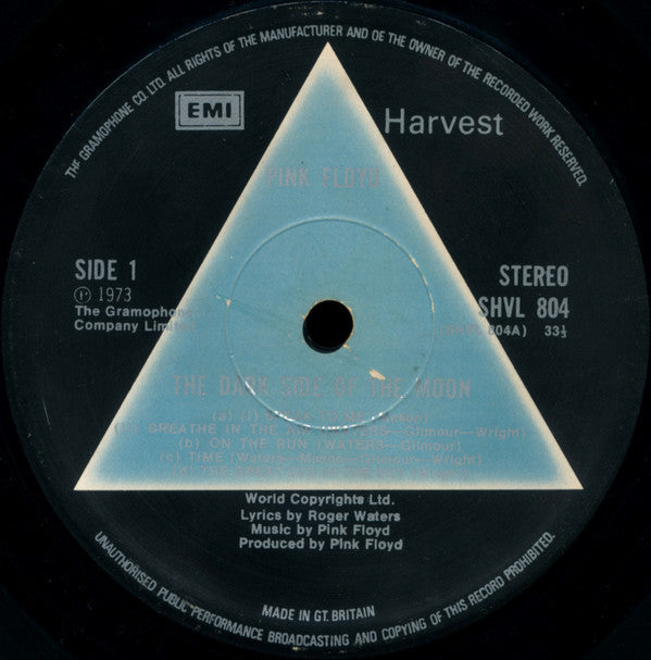 Pink Floyd - Dark side of the Moon (UK version 1973 - Gatefold)