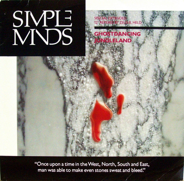 Simple Minds - Ghostdancing (12inch)