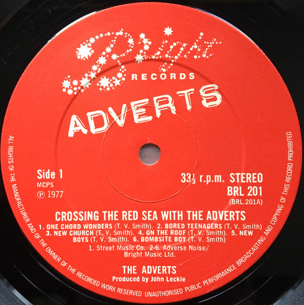 The Adverts - Crossing The Red Sea With The Adverts