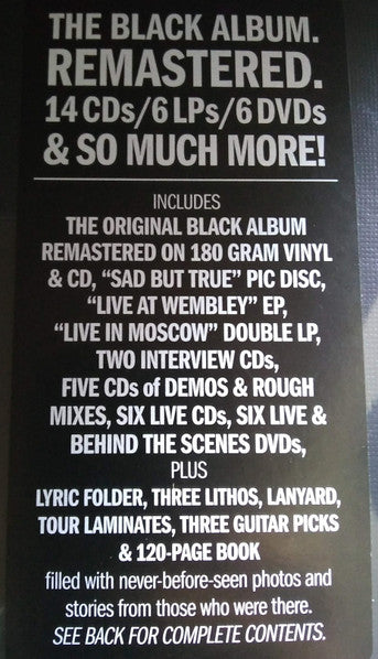 Metallica - Metallica (Box Set-Deluxe edition-Mint)