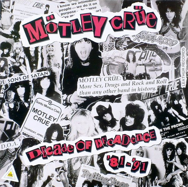 Mötley Crüe - Decade Of Decadence (2LP)