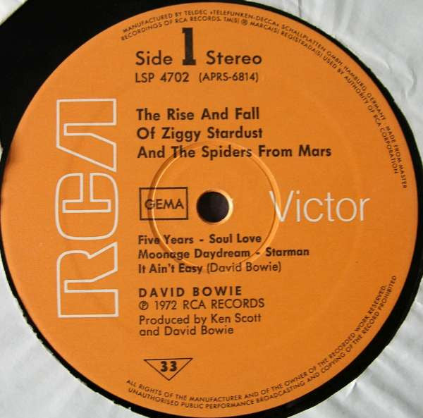 David Bowie - The rise and fall of Ziggy Stardust and the Spiders from Mars (gatefold)