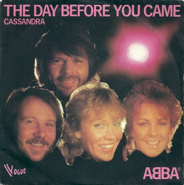 ABBA - The day before you came (7inch single)