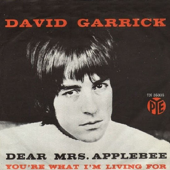 David Garrick - Dear Mrs. Applebee (7inch single)