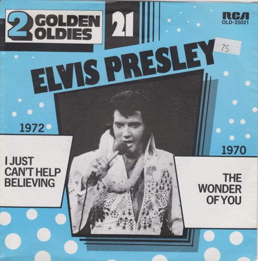 Elvis Presley - I just can't help believing (7inch single)