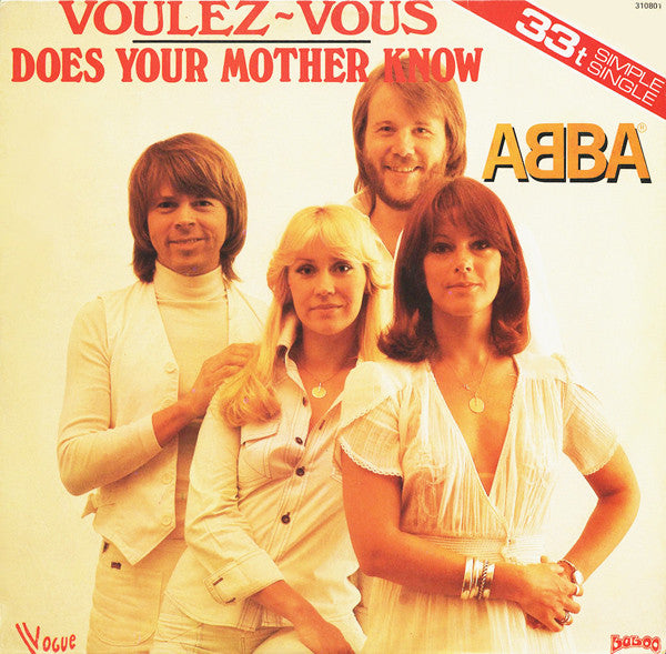 ABBA - Does your mother know (12inch maxi)
