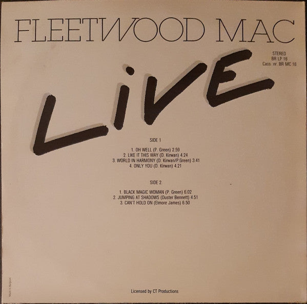 Fleetwood Mac - Live